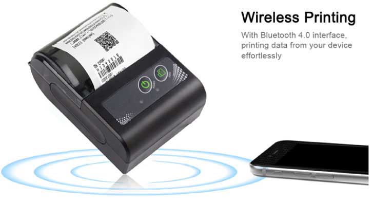 KAO-P10|Smart Bluetooth Portable Printer