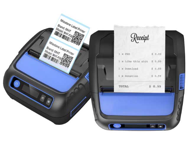KAO-P80|Smart Bluetooth Portable Printer